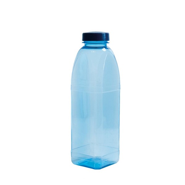 Kavodrink Flasche 1 Liter Achteck mit Standarddeckel