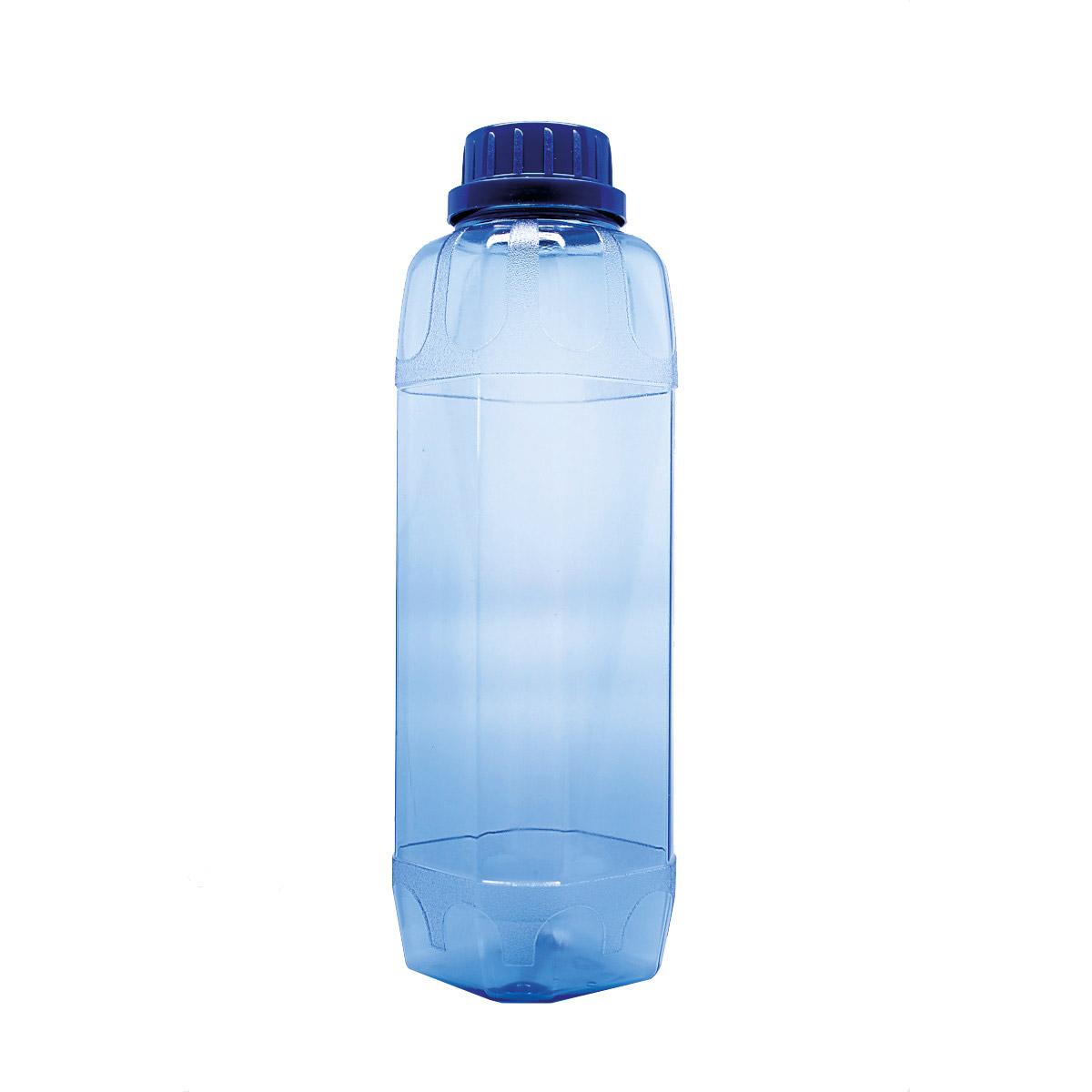 GLAS BPA FREIE TRINKFLASCHE 550 ml 0,55 L TRANSPARENT BLAU 2178-1116 NEU & OVP 