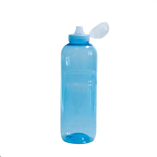 Kavodrink Flasche 1 Liter rund mit Flip-Top-Deckel